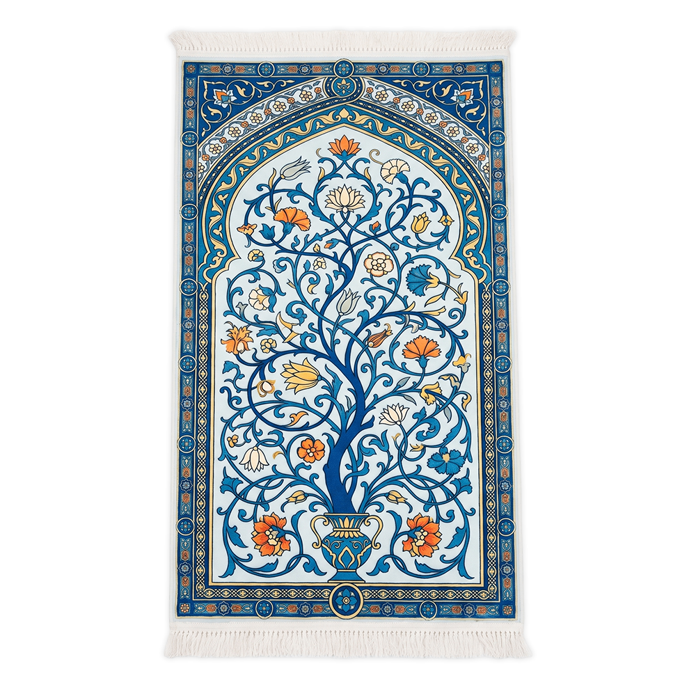 Safa Flora Padded Prayer Mat