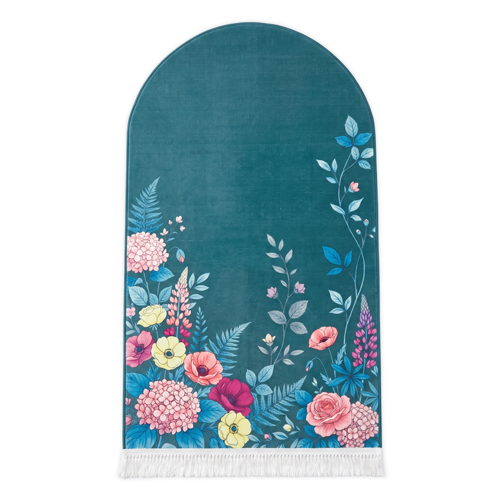 Blush Meadow Padded Prayer Mat