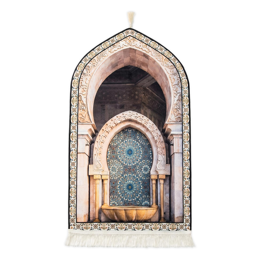 3D Mihrab Premium Padded Prayer Mat