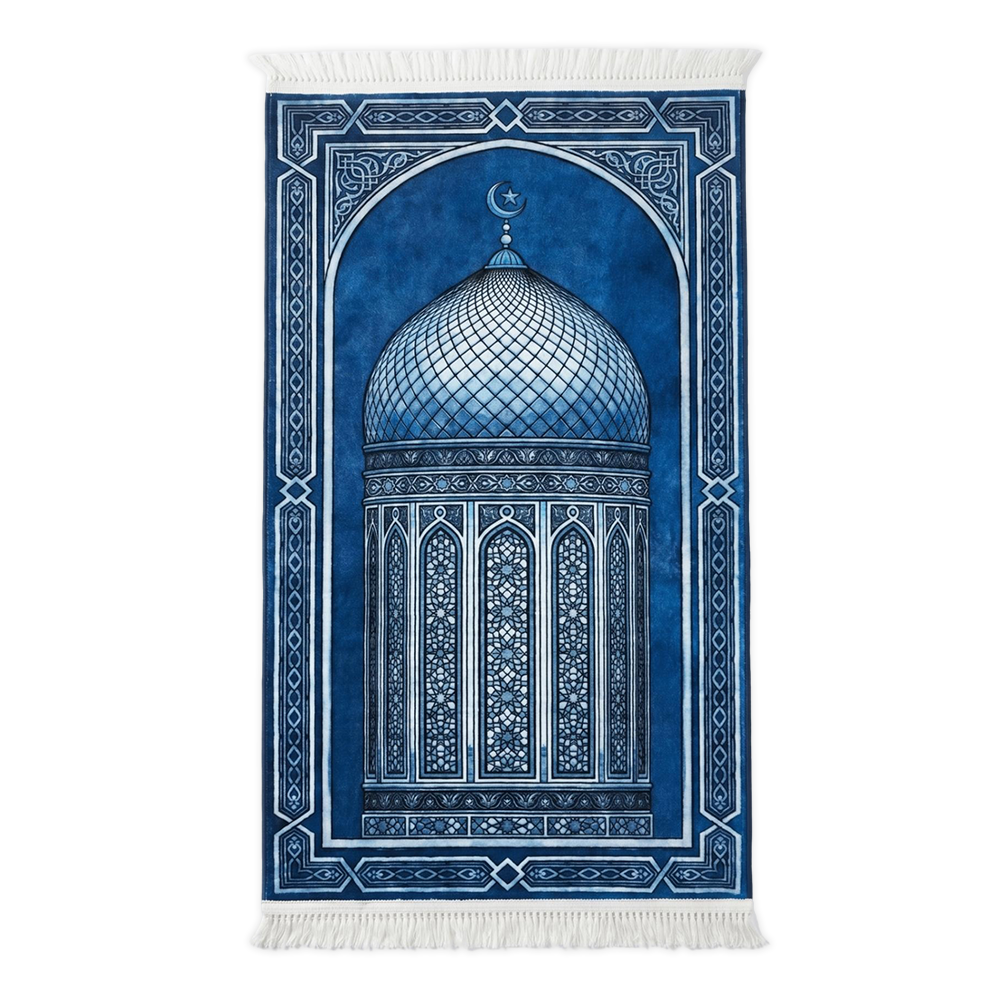 Sapphire Dome Padded Prayer Mat