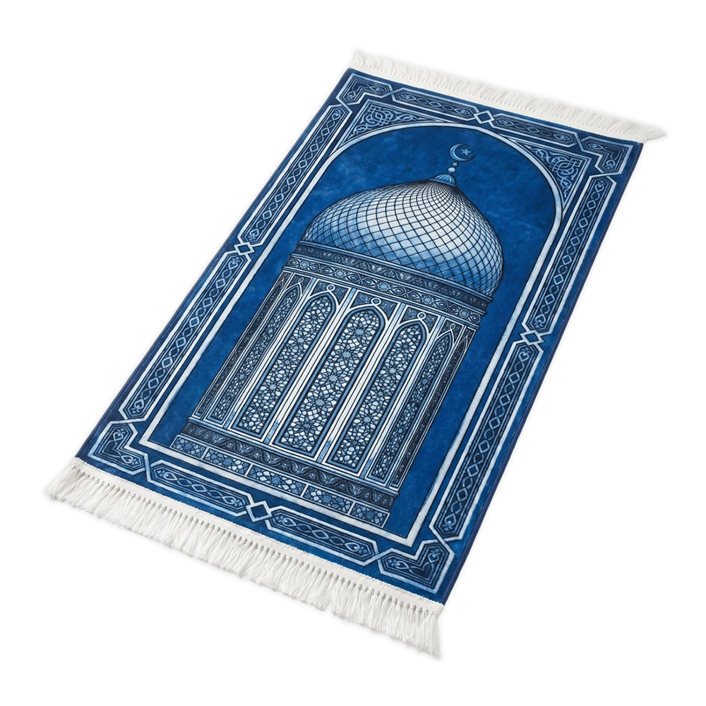 Sapphire Dome Padded Prayer Mat