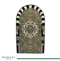 Al Rawdha Prayer Mat Arched with matching handbag