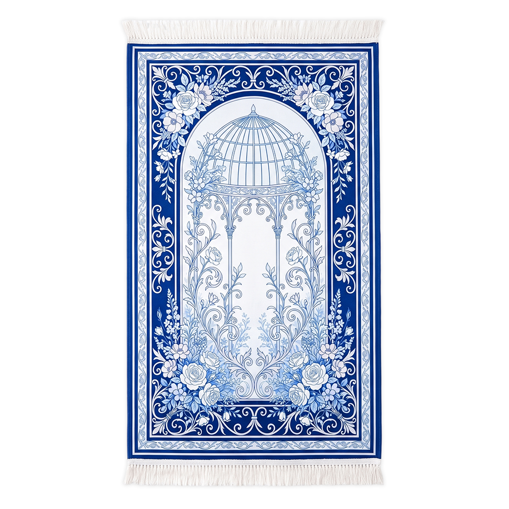 Celeste Flora Padded Prayer Mat
