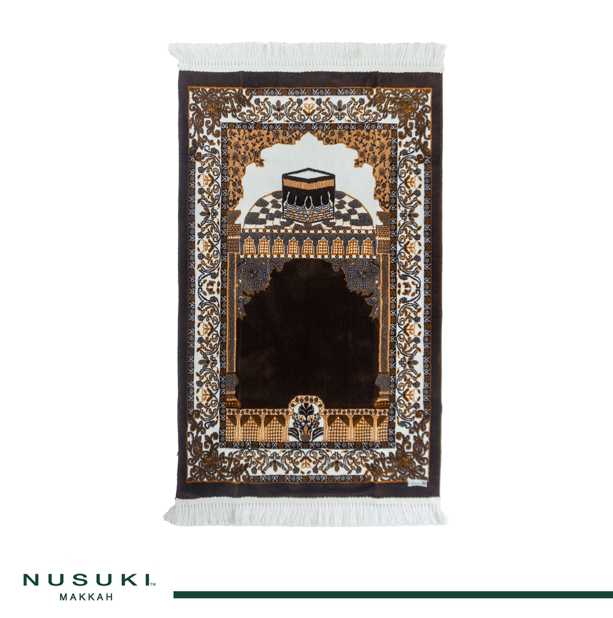 Al Haram Al Makki Prayer Mat with Handbag