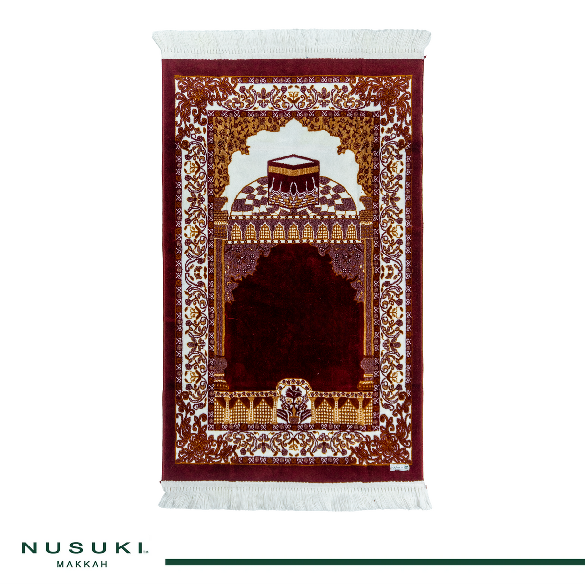 Al Haram Al Makki Prayer Mat with Handbag