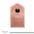 Al kaba Modern Prayer Mat arched with Matching Handbag
