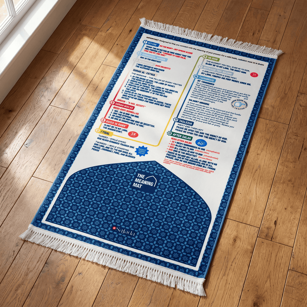 The Meaning Mat Padded Prayer Mat