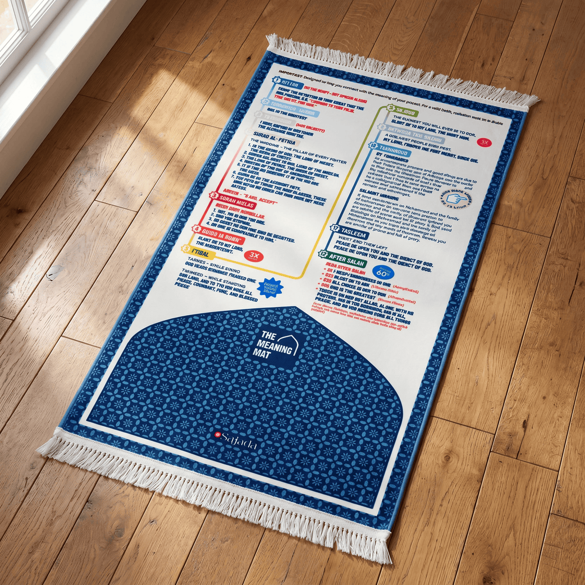 The Meaning Mat Padded Prayer Mat