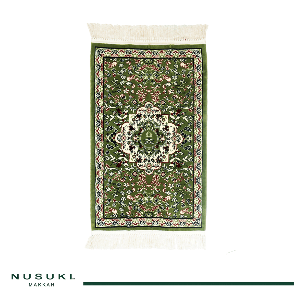 Al Rawdha Premium Prayer Mat with Handbag