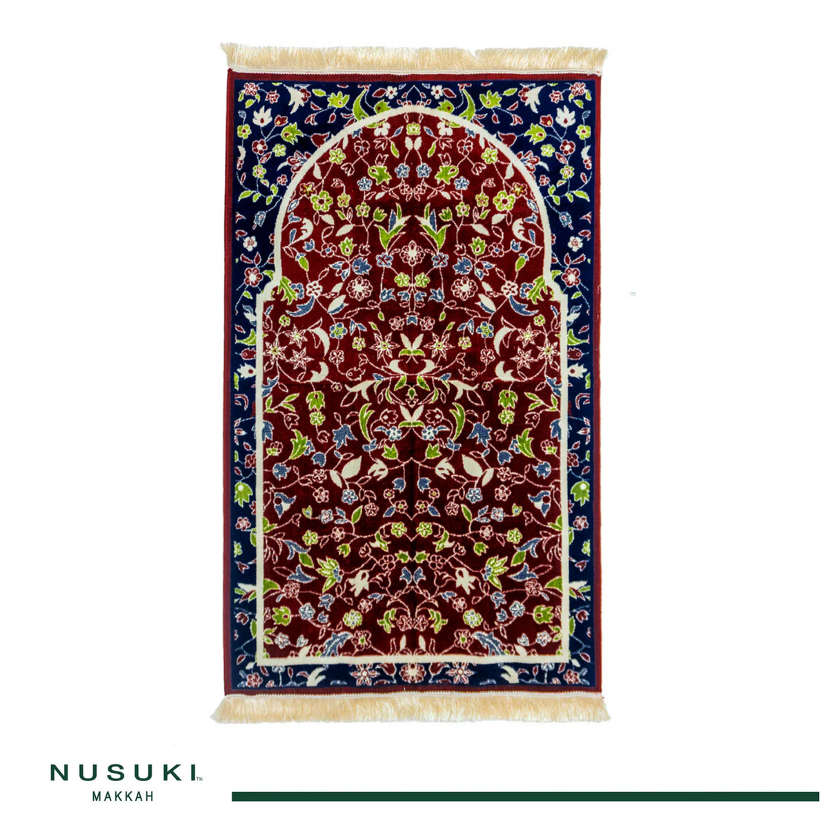 Al Rawdha Modern Prayer mat With Matching Handbag