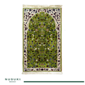 Al Rawdha Modern Prayer mat With Matching Handbag