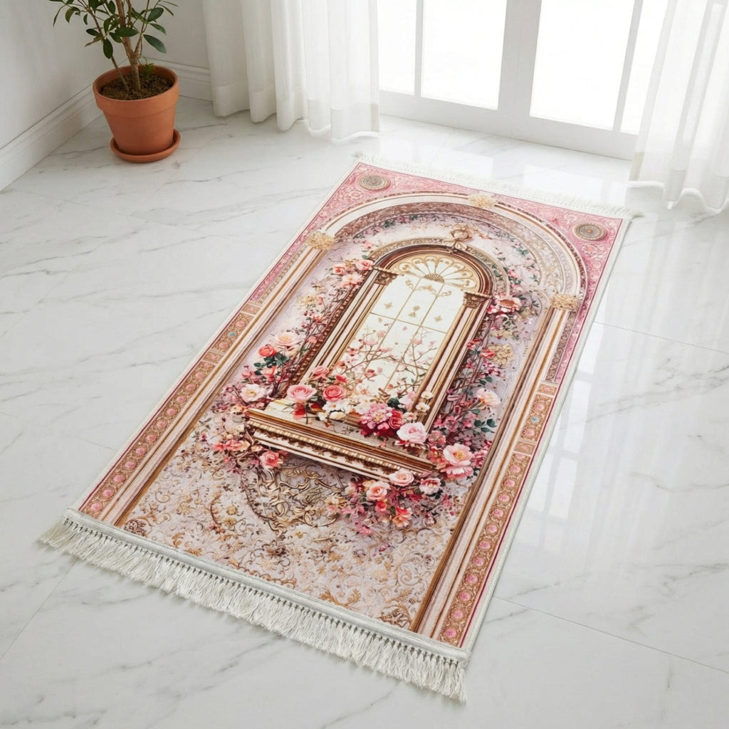 Obscura Rosy Padded Prayer Mat
