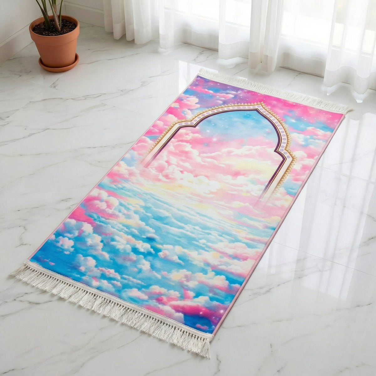 Celestial Padded Prayer Mat