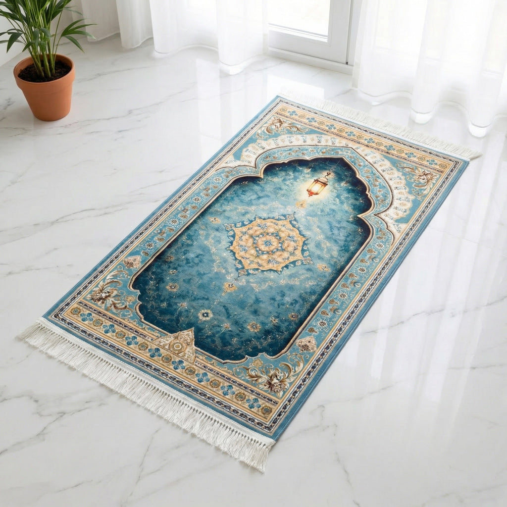 Verde Mehrab Padded Prayer Mat