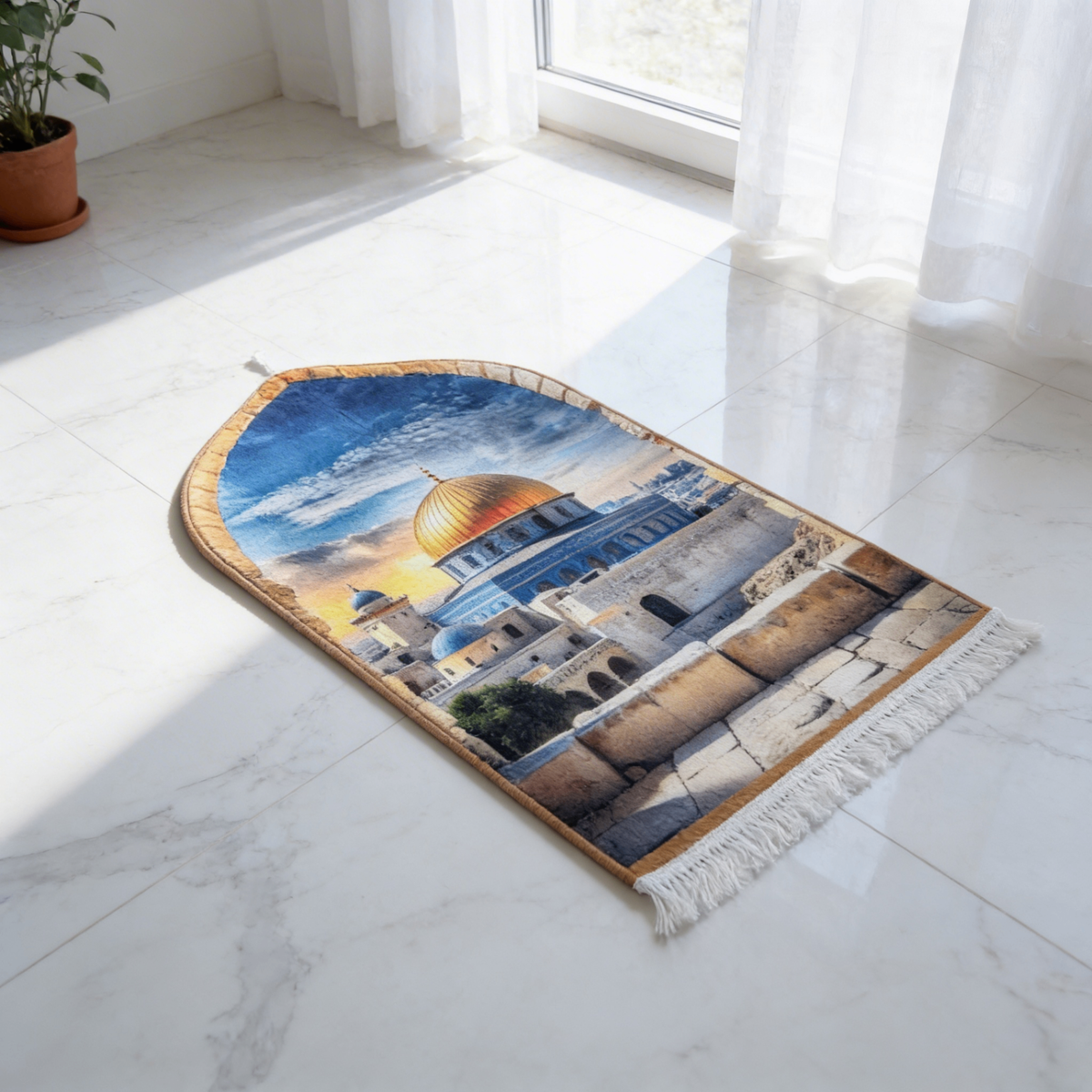 Noor al-Quds Padded Prayer Mat