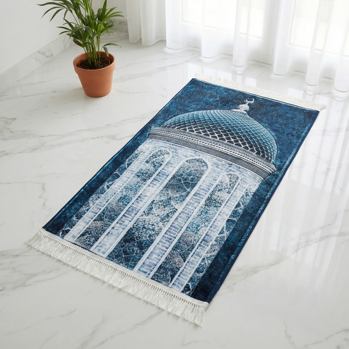 Crystal Dome  Padded Prayer Mat