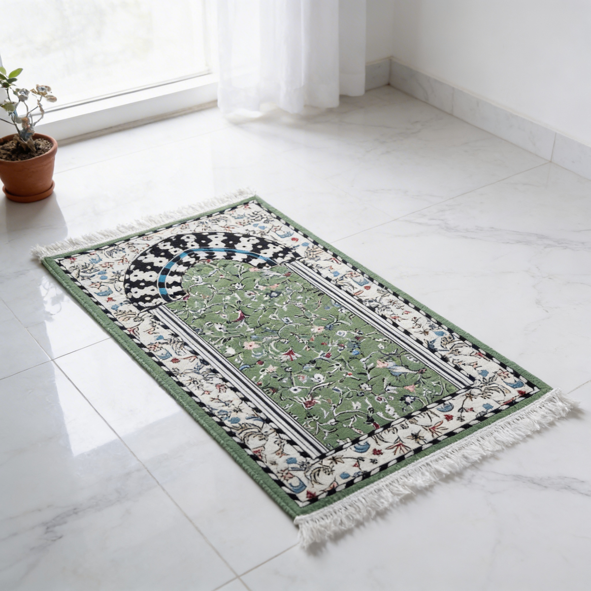 Minbar Al Rawda Padded Prayer Mat