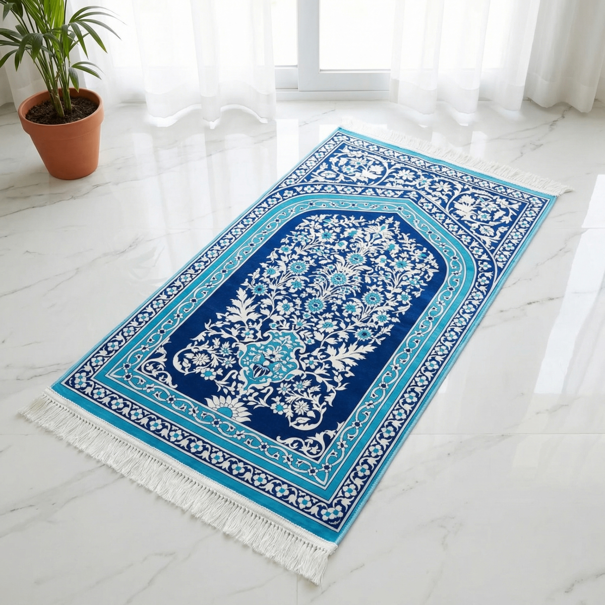 Noor al-Qalb Padded Prayer Mat