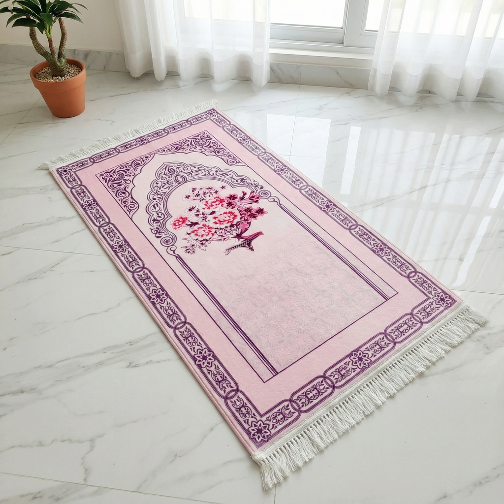 Rose Serenity Padded Prayer Mat