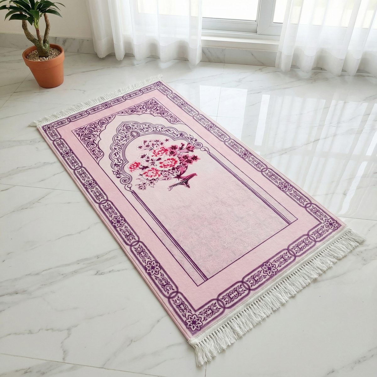 Rose Serenity Padded Prayer Mat