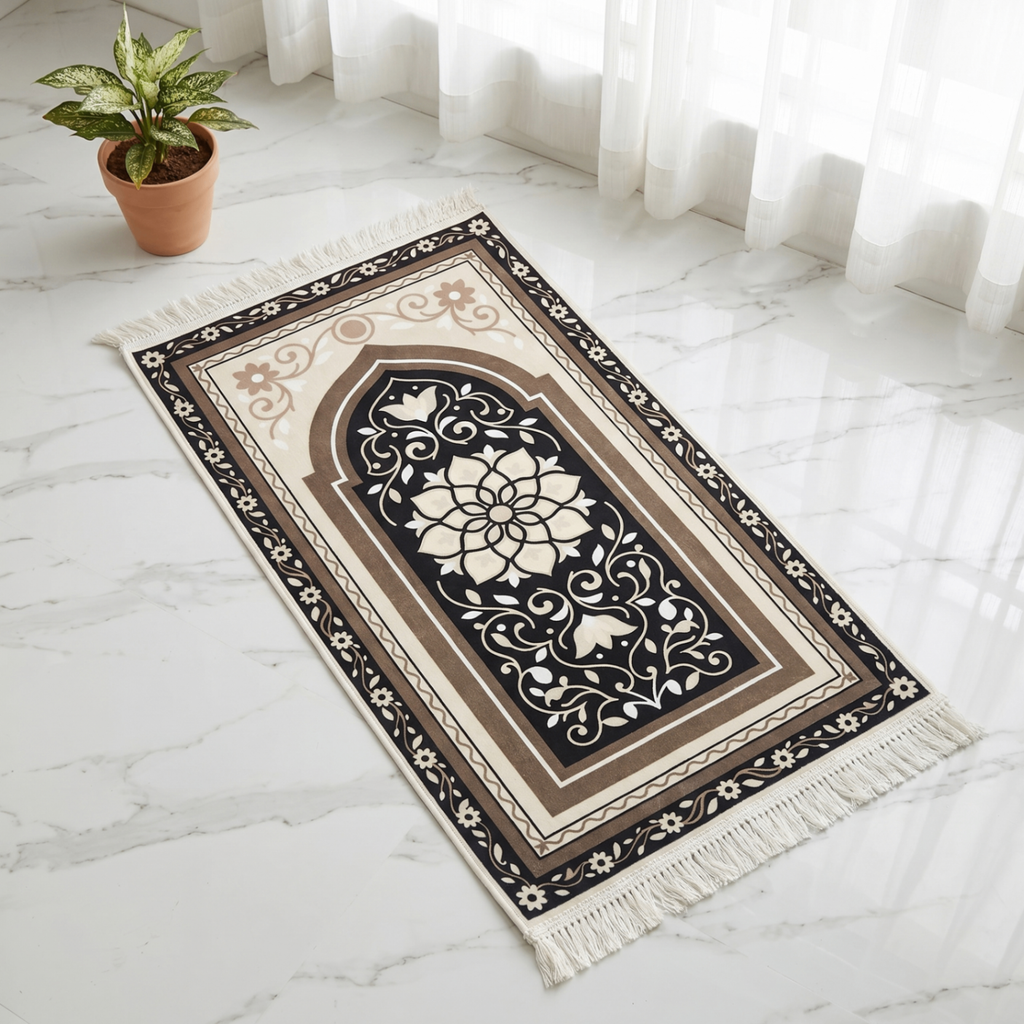 Sand Blossom Padded Prayer Mat