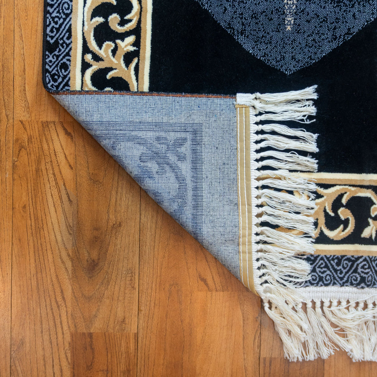 Black Stone Prayer Mat With Handbag