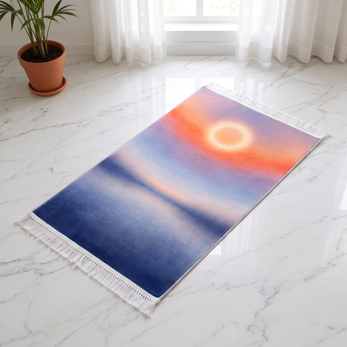 The Anchor Prayer Mat - Dawn Haze