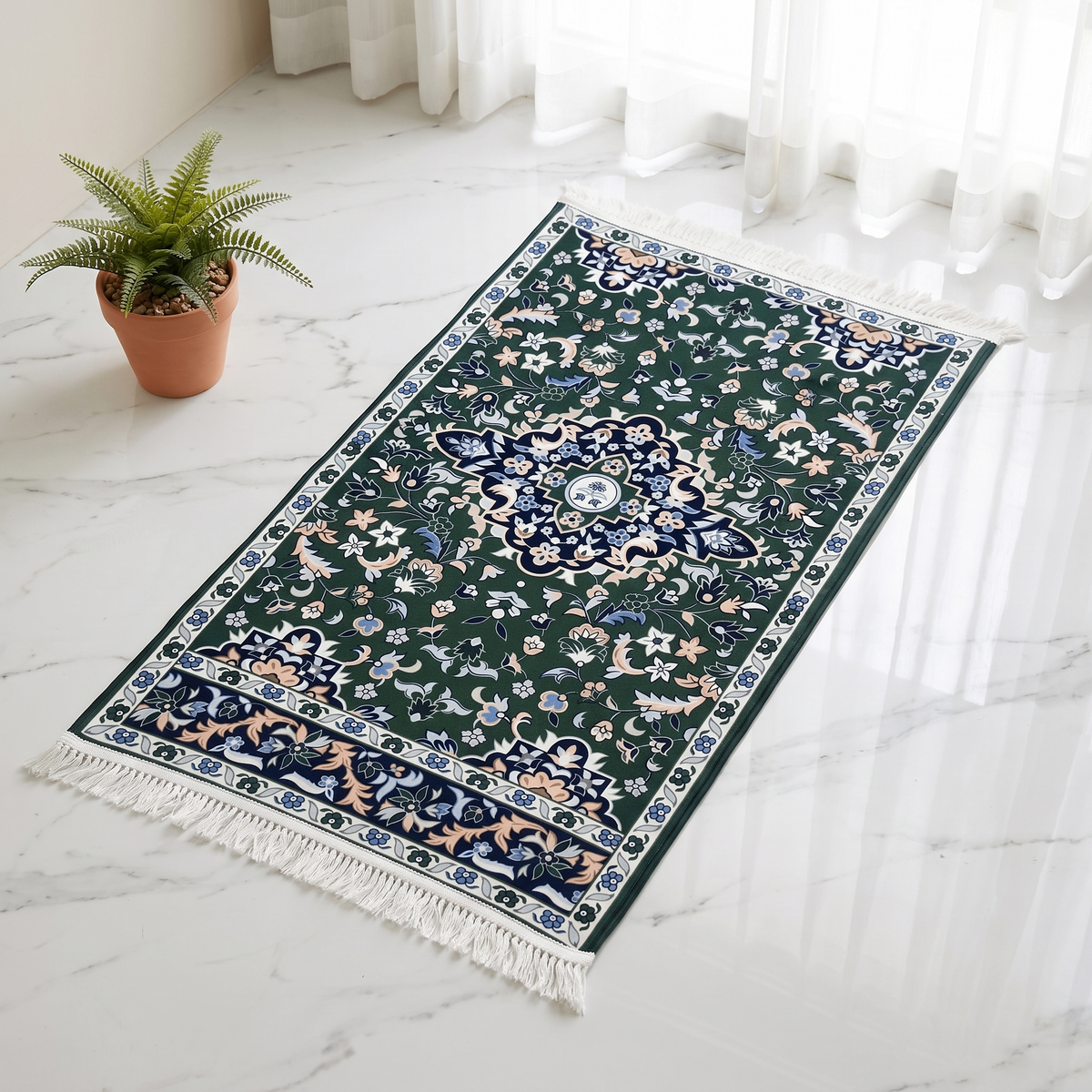 Masjid-e-Nabawi Mosque Padded Prayer Mat