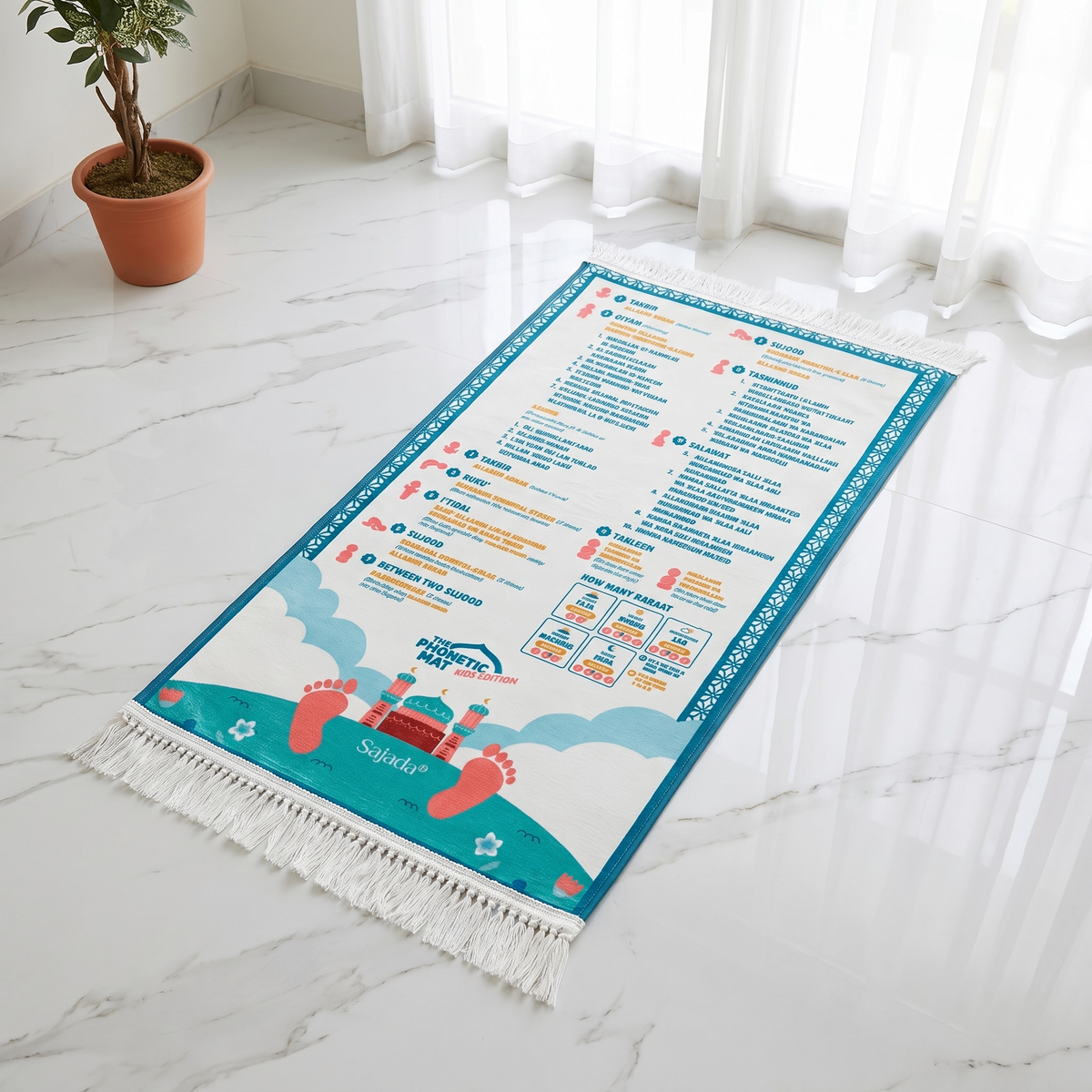 Phonetic Prayer Mat Kids Edition