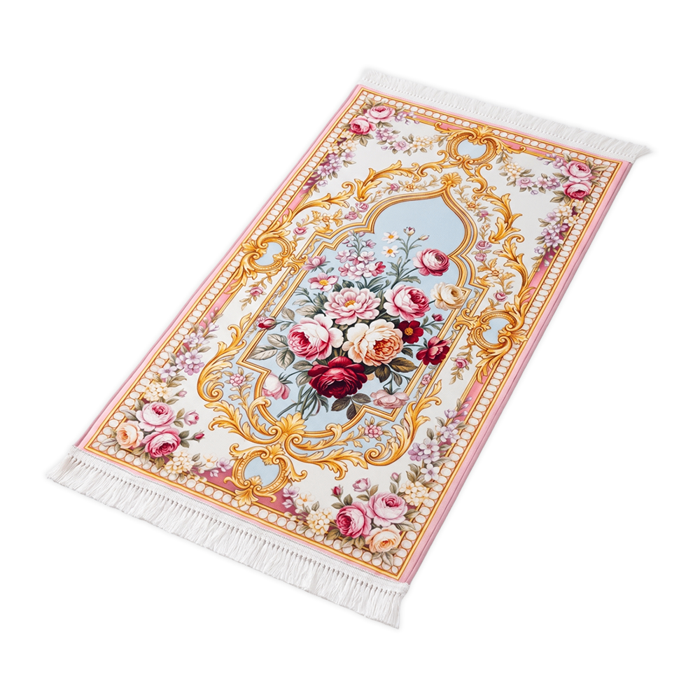 Blush Bloom Padded Prayer Mat